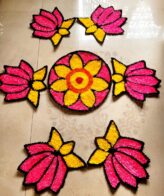 Rangoli mat