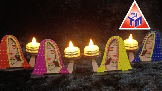 Designer diya for diwali