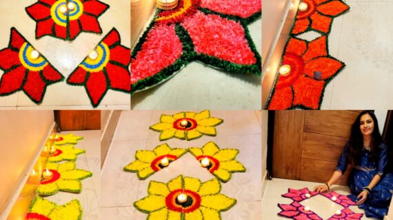 Premium washable Rangoli Mat