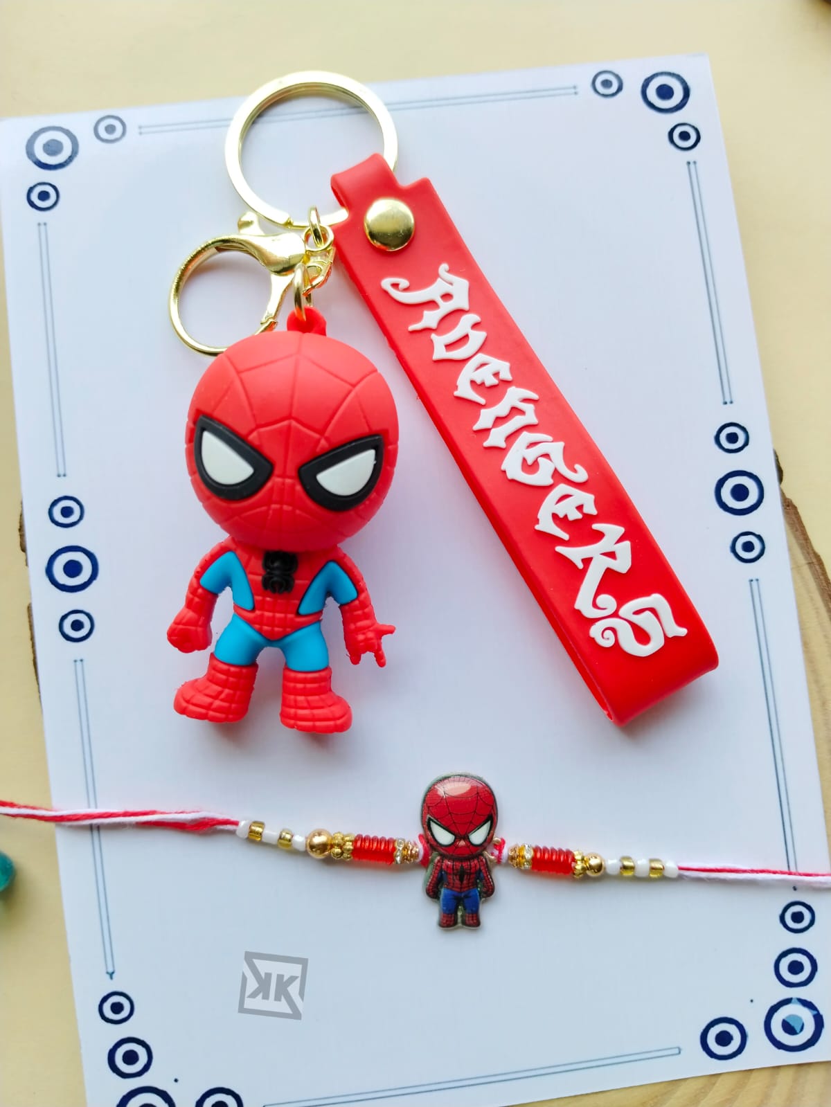 Premium Rakhi & Keychain Gift Set | Raksha Bandhan Special