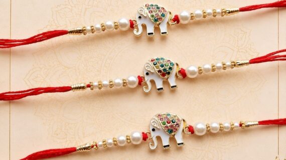 Elephant Designer Rakhi – Raksha Bandhan Special