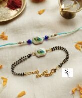 Couple Rakhi Set – Bhaiya & Bhabhi Rakhi | Raksha Bandhan Special