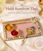 Haldi kumkum thali