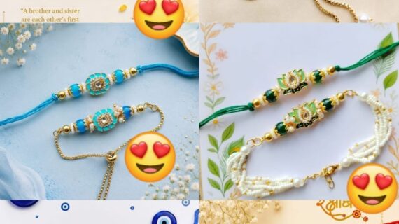 Couple Rakhi Combo 💰 Only ₹599 Set of 6 Pair Net